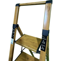 Стремянка алюминиевая SevenBerg Calipso 5 широких ступеней цвет дерево Calipso-5 wood
