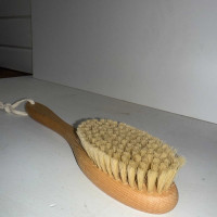 Щетка для массажа ООО Агростройлидер 290х60х16 мм, натуральная щетина, 112 пучков, бук САД-24.03