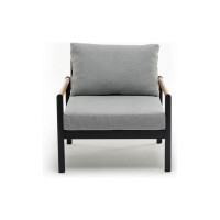 Кресло из алюминия Joygarden MAYA темный графит 41103