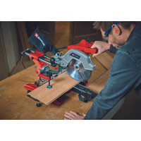 Пила торцовочная Einhell TE-SM 10 L Dual 2100Вт, 254x30мм, пропил 305x85мм, лазер 4300877