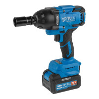 Аккумуляторный ударный гайковерт BULL SC 1807 Xcase, XLTpro, бесщеточный, 18 В, 750 Н*м, 1/2, 2x4 А*ч, з/у 4 А 1329723