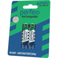 Аккумулятор Perfeo AA 2100mAh, 2 шт. на блистере 30007011