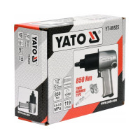 Гайковерт пневматический 1/2" 850 Нм YATO YT-09525