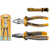 Комбинированные плоскогубцы INGCO 180мм HCP08188