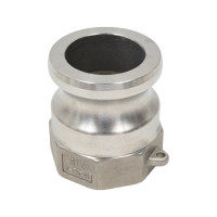 Нержавеющий камлок TITAN LOCK тип A ниппель, внутр. резьба BSP 1 1/2", AISI316 TL150ASS316