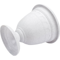 Высокий вазон Martika Колывань 0.8 л, диаметр 14 см, мрамор С132М