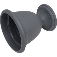 Высокий вазон Martika Колывань 3 л, диаметр 22 см, серый С134СЕР