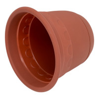 Горшок Martika Колывань 1.8л, диам. 18 см, терракотовый, с поддоном С93Т