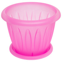 Горшок для орхидей Martika Фелиция 1.8л, диам. 180 мм, с поддонником С103П