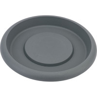 Кашпо Martika Флориана с поддонником, 2.8 л, диам. 215 мм, серое С386СЕР