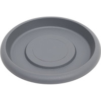 Кашпо Martika Флориана с поддонником, 1.4 л, диам. 170 мм, серое С385СЕР