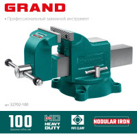 Слесарные тиски KRAFTOOL Grand 100 мм 32702-100
