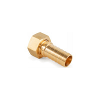 Штуцер для пара TITAN LOCK DIN 2826, с концом под рукав, латунь, внутренняя резьба, 1/2" TLSTDIN-F1/2