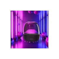 Bluetooth-колонка Borofone bp8 glazed bt 5.0, 2x5 Вт, aux/microsd/led, черный 0L-00057171