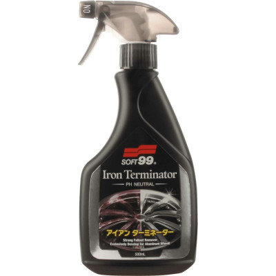 Нейтральный очиститель дисков и кузова SOFT99 Iron Terminator 1719279