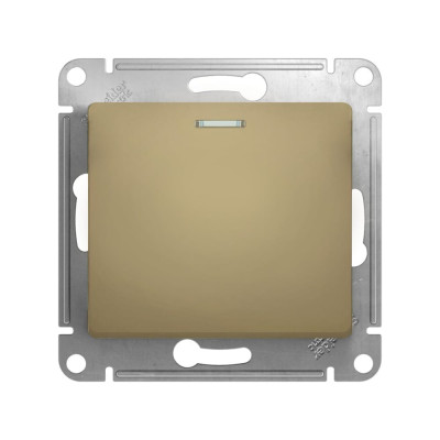 Одноклавишный переключатель Systeme Electric GLOSSA GSL000463