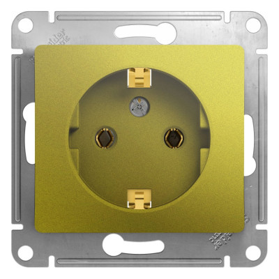 Одноместный механизм розетки Systeme Electric GLOSSA GSL001043