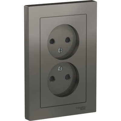 Двойная розетка Systeme Electric AtlasDesign ATN000922