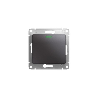 Одноклавишный переключатель Systeme Electric Glossa GSL001363