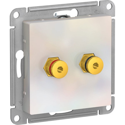 Двухместная аудиорозетка Systeme Electric AtlasDesign ATN000487