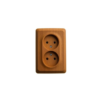 Systeme Electric ( Schneider Electric) Этюд наруж Бук Розетка 2-ая угловая б/з без шторок 16А 250B SE PA16-105T