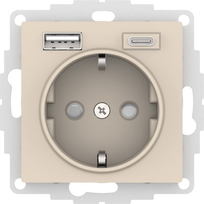 Розетка Systeme Electric ATLASDESIGN ATN000232