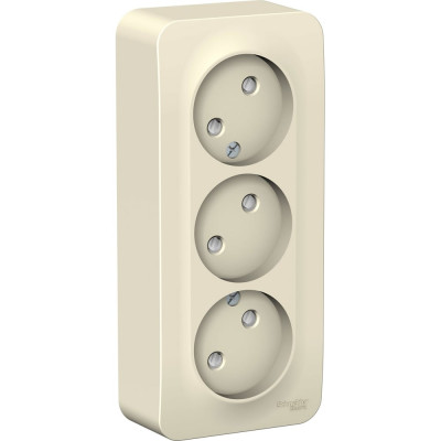Трехместная розетка Systeme Electric Blanca BLNRA001312