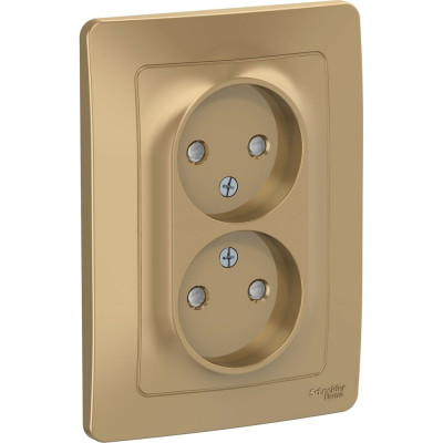 Двойная розетка Systeme Electric Blanca BLNRS000124
