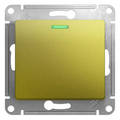 Одноклавишный механизм выключателя Systeme Electric Glossa GSL001013