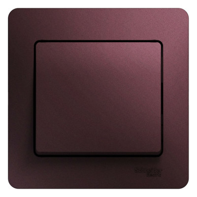 Одноклавишный выключатель Systeme Electric Glossa GSL001112