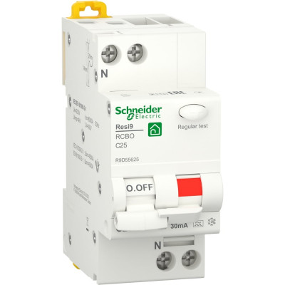 Автоматический выключатель дифференциального тока Systeme Electric ДИФ RESI9 R9D55625