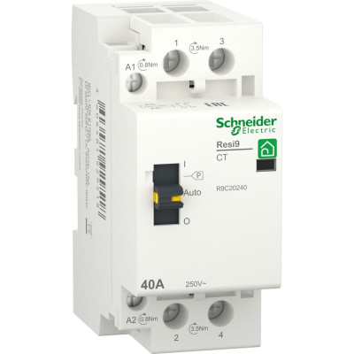 Модульный контактор Systeme Electric RESI9 R9C20240