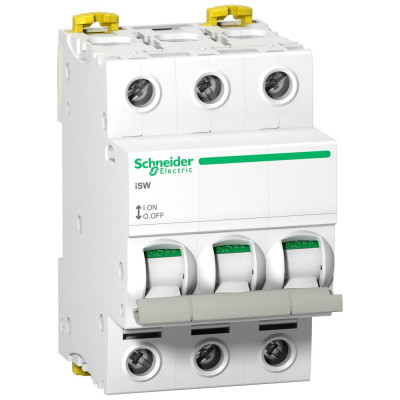 Выключатель нагрузки Systeme Electric 3полюса 63А A9S65363