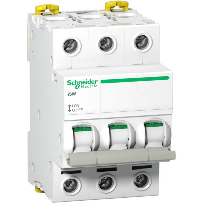 Выключатель нагрузки Systeme Electric 3полюса 100А A9S65391