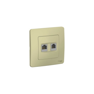 Двойная розетка Systeme Electric Blanca BLNIS045117