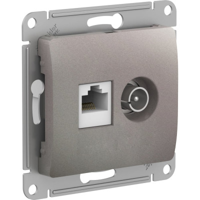 Двойная розетка Systeme Electric Glossa GSL001289
