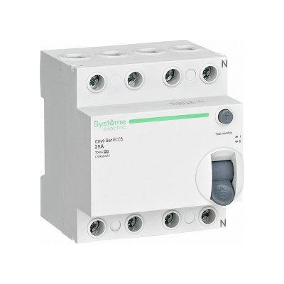 Выключатель дифференциального тока Systeme Electric City9 set C9R68425