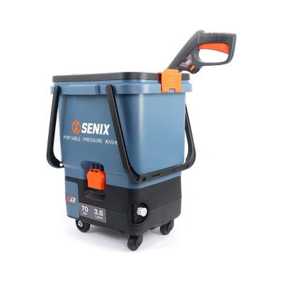 SENIX Мойка высокого давления аккумуляторная, 2X2 40V, 105 Бар, 2 АКБ 4Ач, ЗУ HPWX2-M2-EU