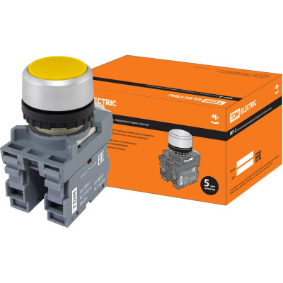 Кнопка TDM MP2-20Y SQ0747-0009