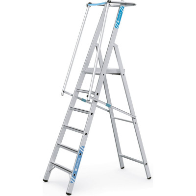 Zarges Стремянка с большой площадкой ZAP Safemaster S 6 ступеней 41676