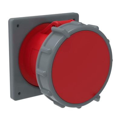 IEK Розетка вс. MAGNUM ССИ-434 63А-6ч/380-415В 3P+PE IP67 PSN72-063-4-2-67