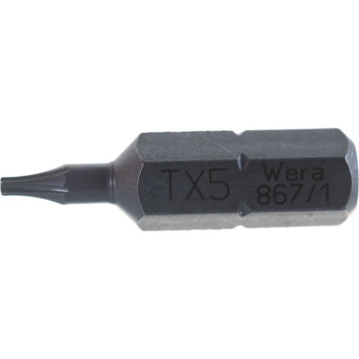 Бита Wera 867/1 Z TX 5/25 мм WE-066492