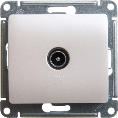 Systeme Electric ( Schneider Electric) Glossa Перламутр Розетка TV, механизм SE GSL000693