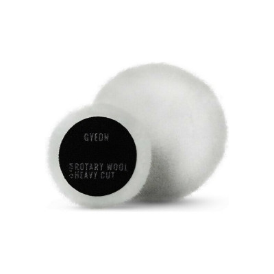 GYEON Полировальный круг меховой экстра режущий Rotary Wool Heavy Cut (2шт), 80мм, GYQ533
