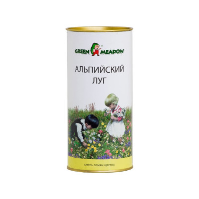 GREEN MEADOW Смесь семян цветов Альпийский луг, 50 гр 4607160332413