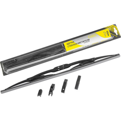 Щетка стеклоочистителя Ganz ECO 450mm (4 адаптера) GIS01004