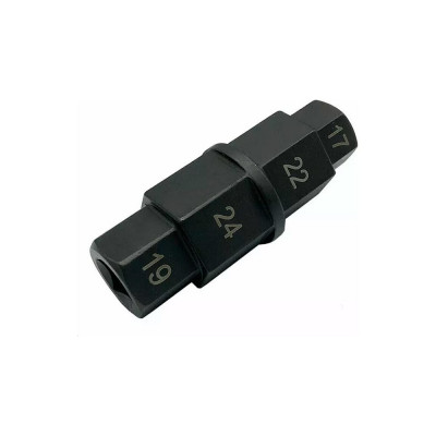 AIST Ключ для оси мотоцикла 4 в 1 17х19х22х24мм 3/8