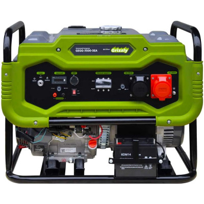 GRIZZLY Бензиновый генератор GEGG-7500-3EA
