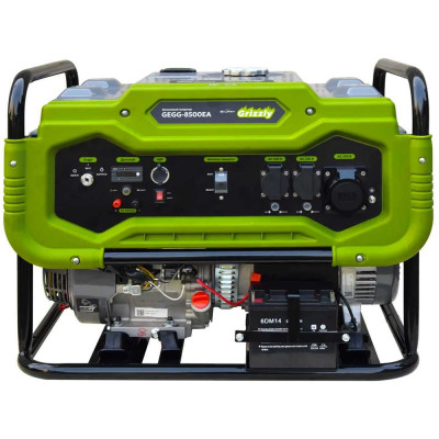 GRIZZLY Бензиновый генератор GEGG-8500EA