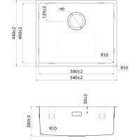 Мойка IDDIS Prime PRI54S0i77